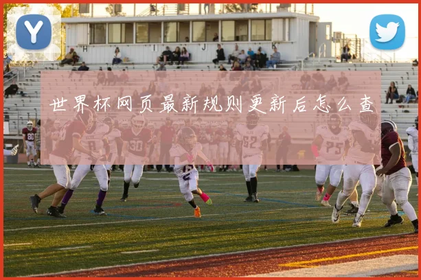 世界杯网页最新规则更新后怎么查